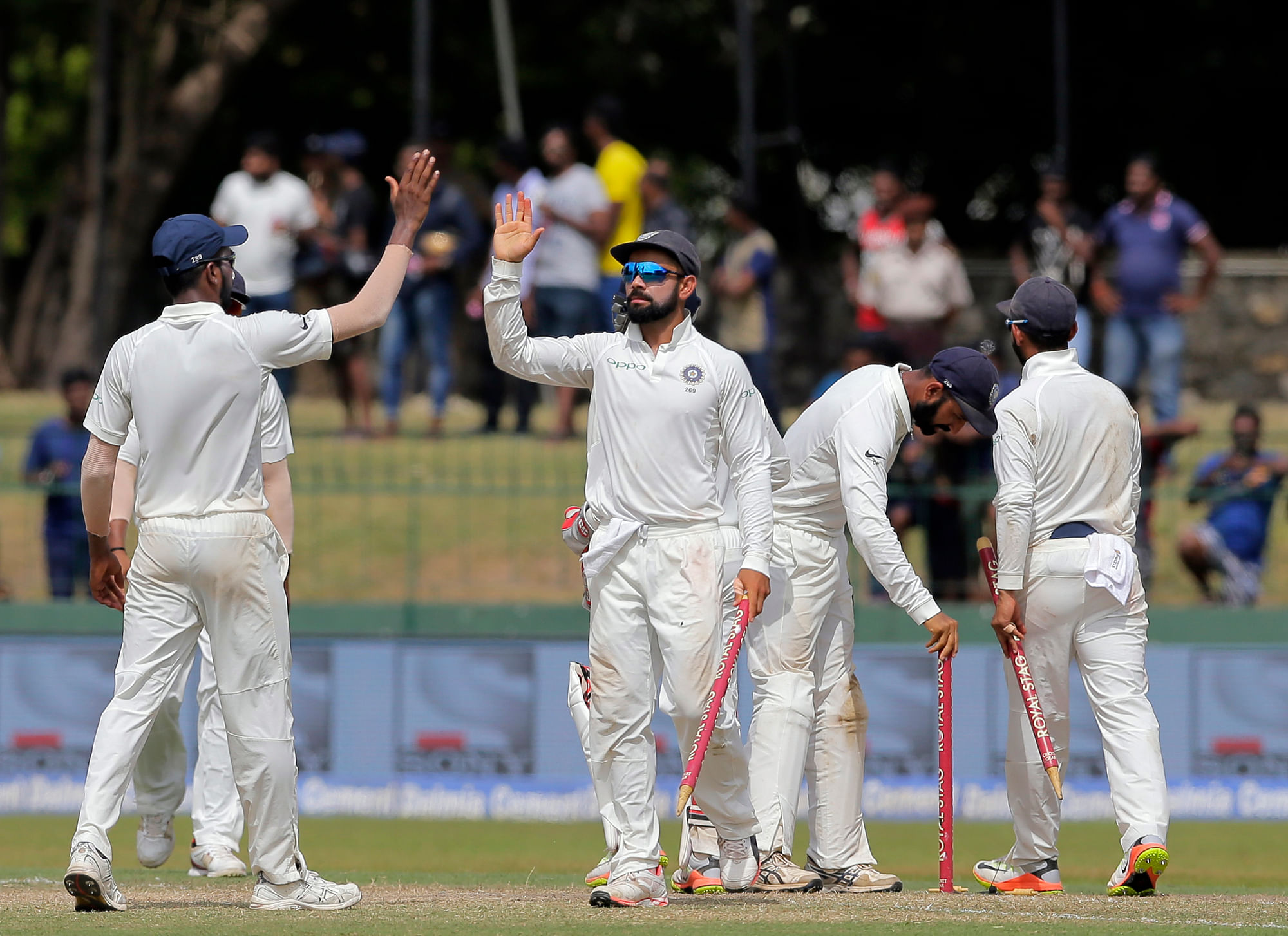 india tour of sri lanka test series